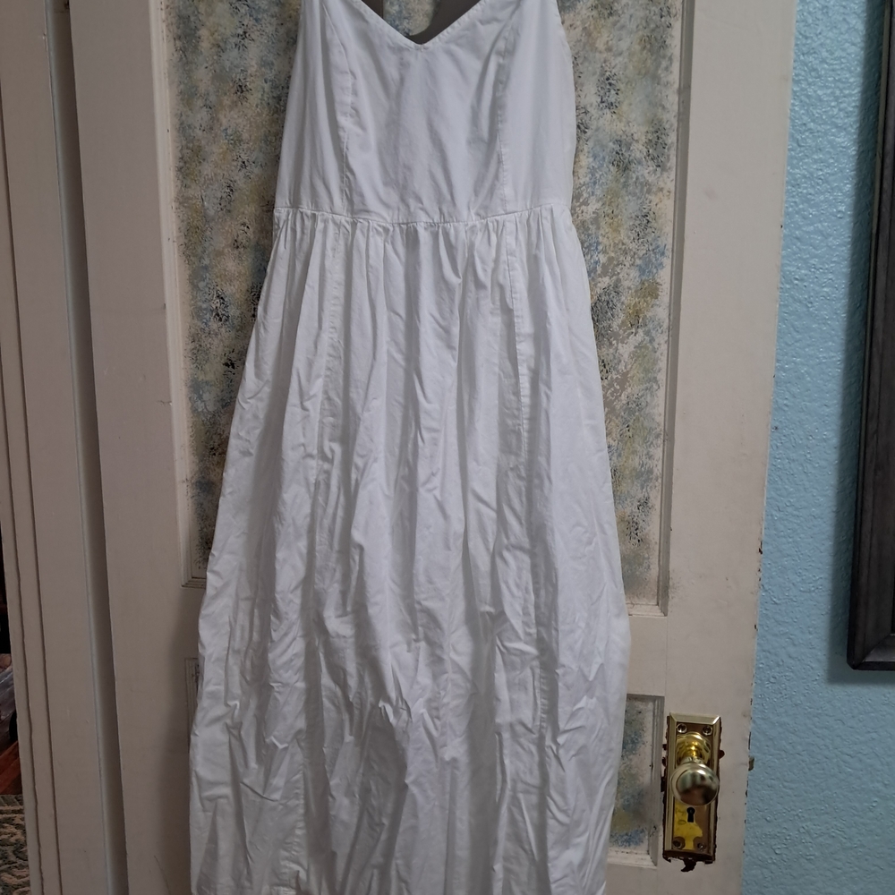 Old Navy White Swing Dress - Katherine